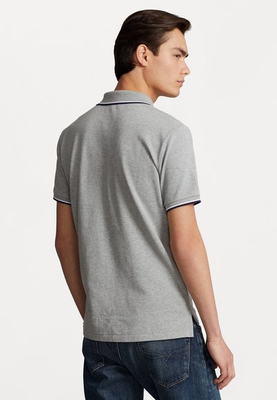Polo Ralph Lauren CUSTOM SLIM FIT MESH POLO SHIRT - Polotričko - andover heather
