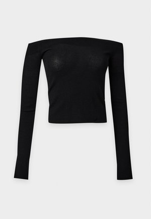 The Kooples, Блуза с дълги ръкави - black