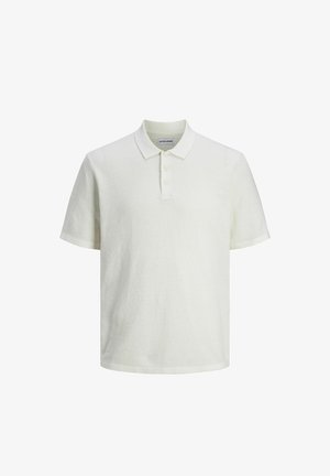 Jack & Jones, JJEGEORGE SS SN - Bluză polo - cloud dancer