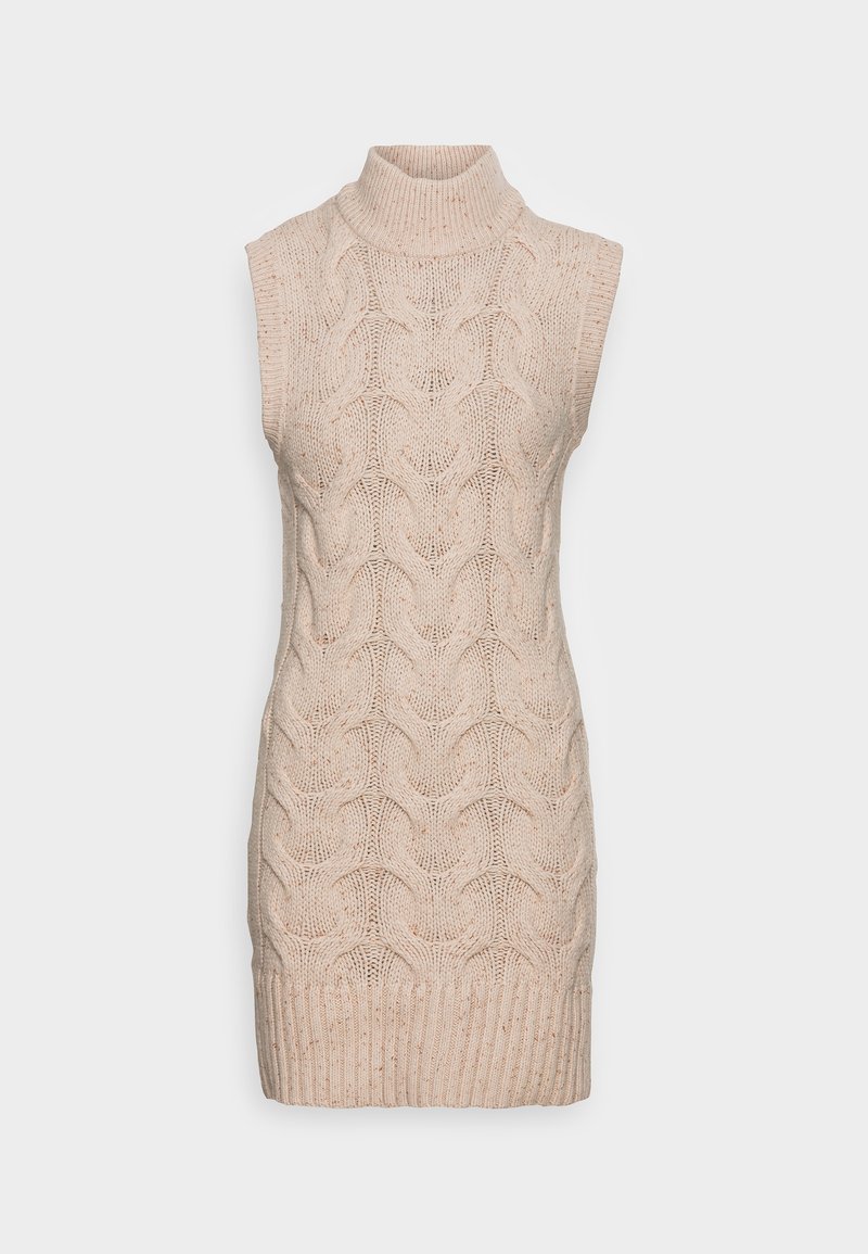 Object Tall Abito in maglia - sand