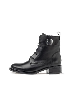 PLANO MONS - Lace-up ankle boots - black