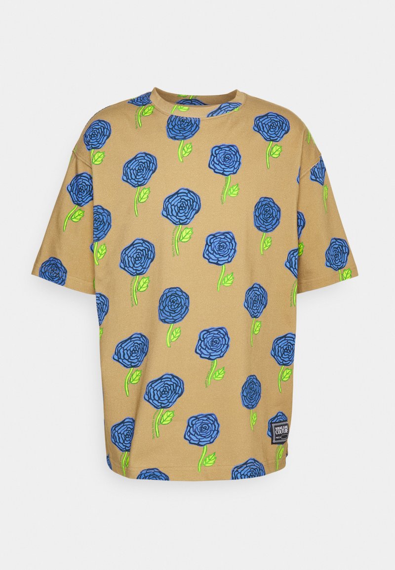 Versace Jeans Couture T-shirt print tan Versace Jeans Couture T-shirt print tan