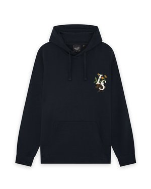 Lyle & Scott, DANDELION SCRIPT GRAPHIC - Sweat à capuche - dark navy
