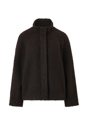 Ellos Collection, KURZE JACKE - Fleecejakke - dark brown