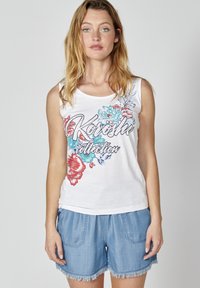 Koroshi STRAPPER - Top - blanco white