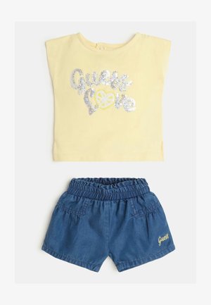 Print T-shirt - gelb