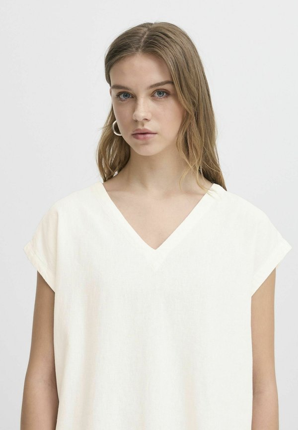 IHLINNO - Basic T-shirt - cloud dancer3