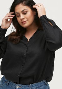Ellos Plus collection CAMILLE - Blouse - schwarz