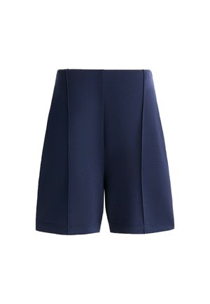 OYSHO SOFT TOUCH SUPER HIGH RISE BERMUDA - Shorts - dark blue