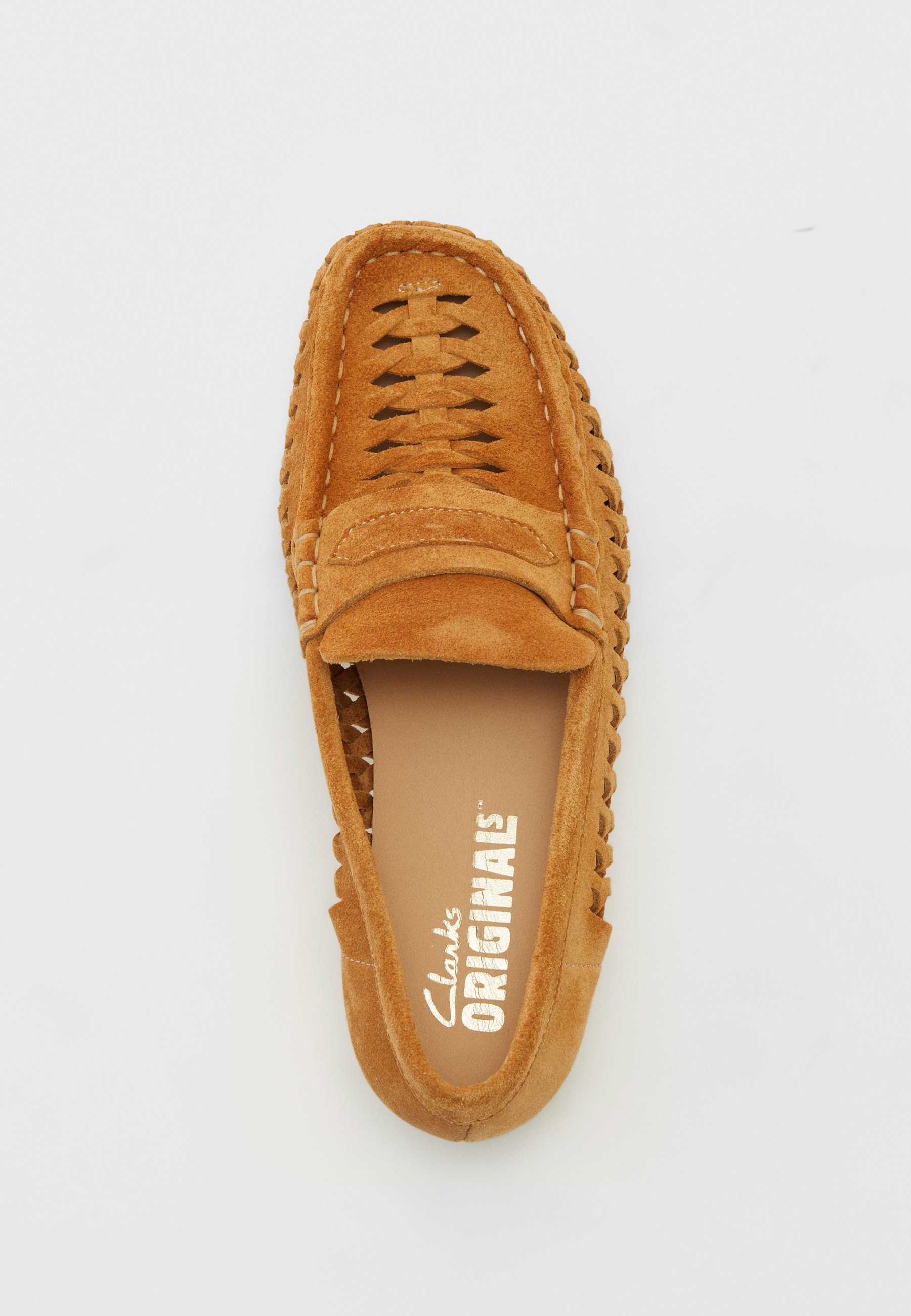 Clarks Originals WALLALOAFER WEAVE - Slip-ons - tan - Zalando.co.uk