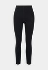 POWER HIGH WAIST 7/8 WORKOUT LEGGINGS - Pajkice - black