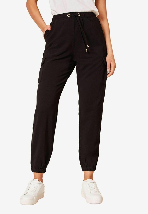 REGULAR FIT - CUFFED JOGGERS WITH PIPPING - Jogginghose