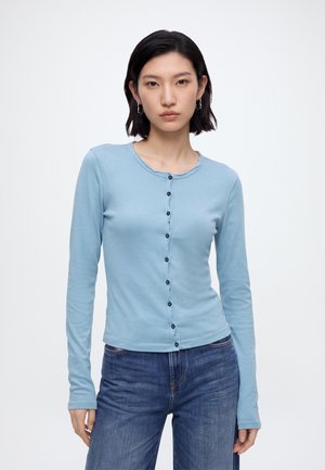 Weekday DOLORES  - Longsleeve - dusty blue