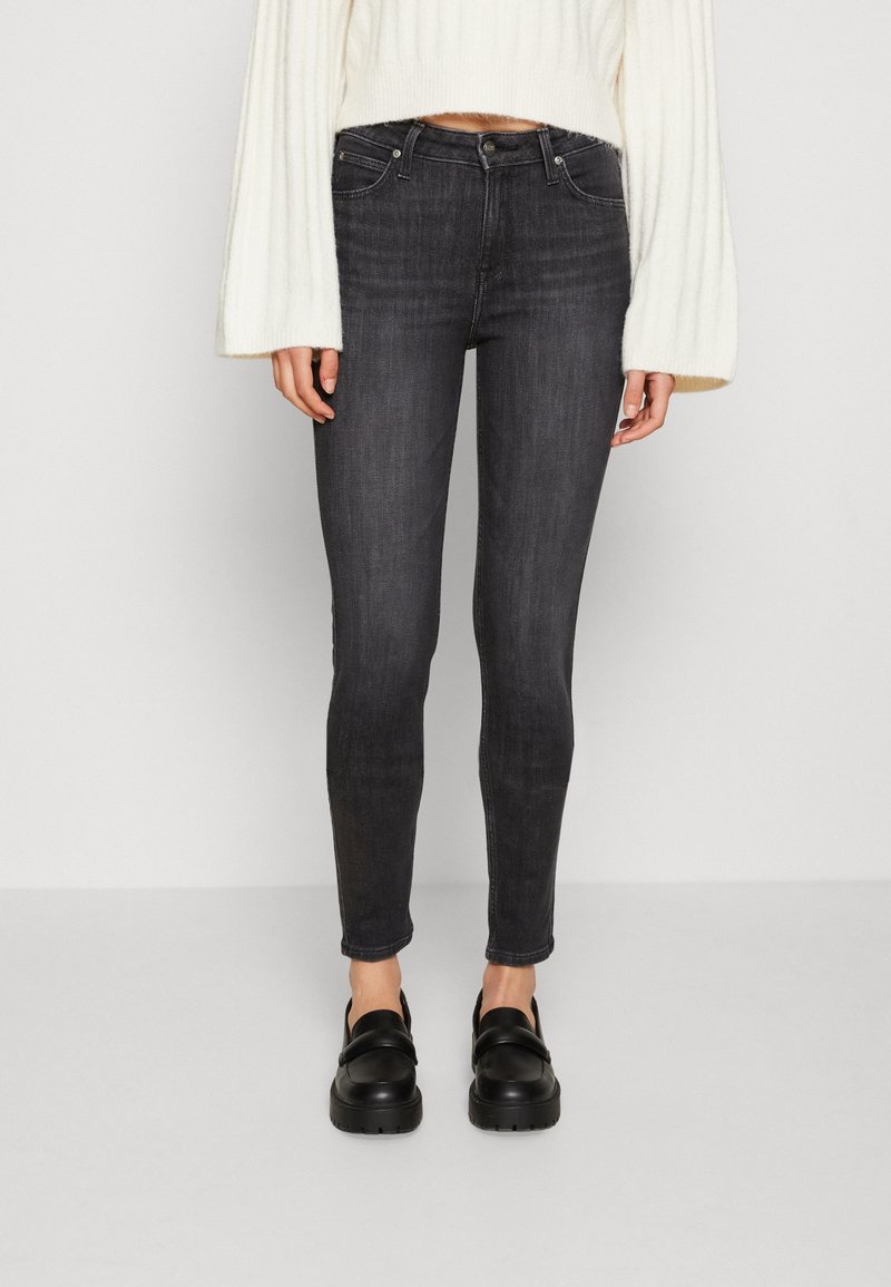 Lee Vaqueros pitillo - black denim