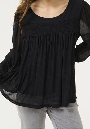 Bluse - black