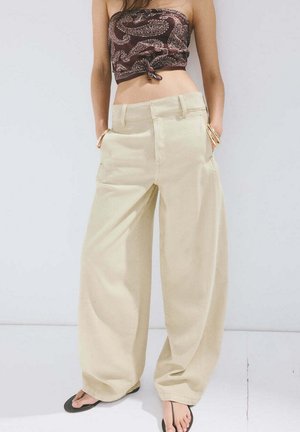 Mango, ADULT - Vaqueros boyfriend - khaki