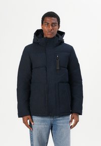 TOM TAILOR PUFFER JACKET - Téli dzseki - sky captain blue