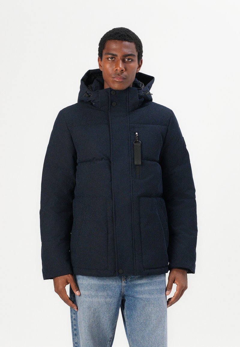 TOM TAILOR PUFFER JACKET - Téli dzseki - sky captain blue