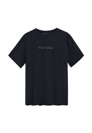 SHORT SLEEVE SAUL MINIMAL - Basic T-shirt - navy