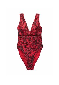 Next PLUNGE TUMMY CONTROL - REGULAR FIT - Maillot de bain - red