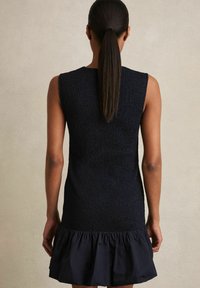 Reiss BELINDA SHIRRED BUBBLE-HEM - Päevakleit - navy