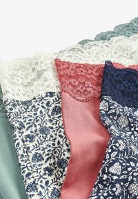 Next PRINT BLEND FOUR PACK - Slip - navy cream floral print