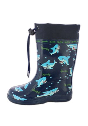 SHARKS - Bottes en caoutchouc - dunkelblau
