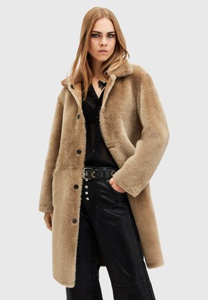 AllSaints SERRA SHEARLING  - Wintermantel - brown