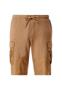 s.Oliver REGULAR MIT TASCHEN - Shorts - almond