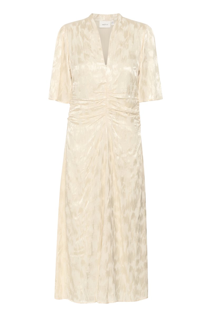 Gestuz Maxi-jurk crème