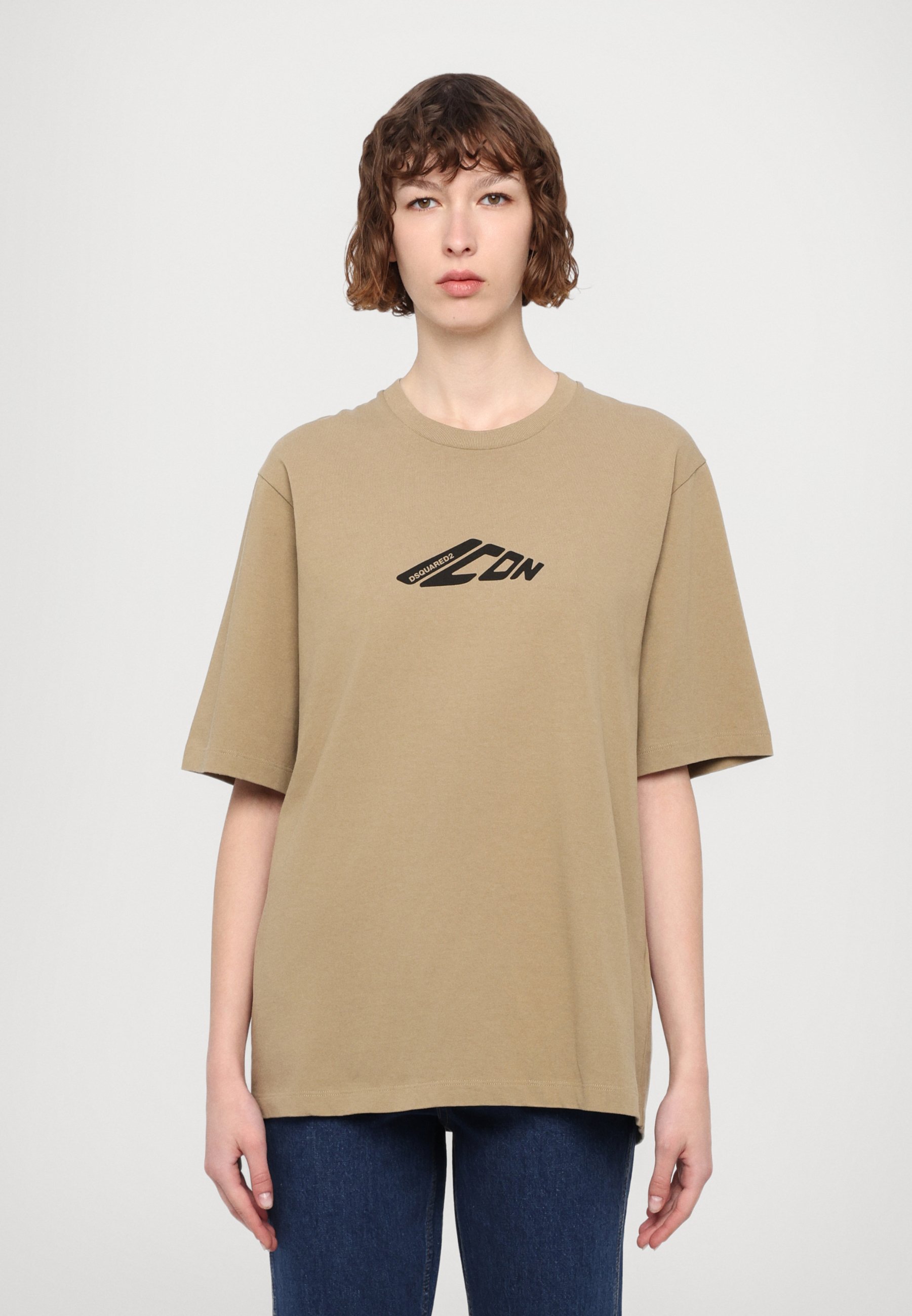 T-shirt oversize a mezza manica da donna 2025 taglie forti top