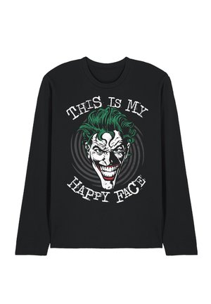 DC COMICS - BATMAN, BATMAN MANIACAL SPIRAL - Long sleeved top - black