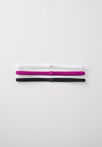 Nike Performance HEADBANDS 2.0 3 PACK - Andre accessories - white/hot fuchsia