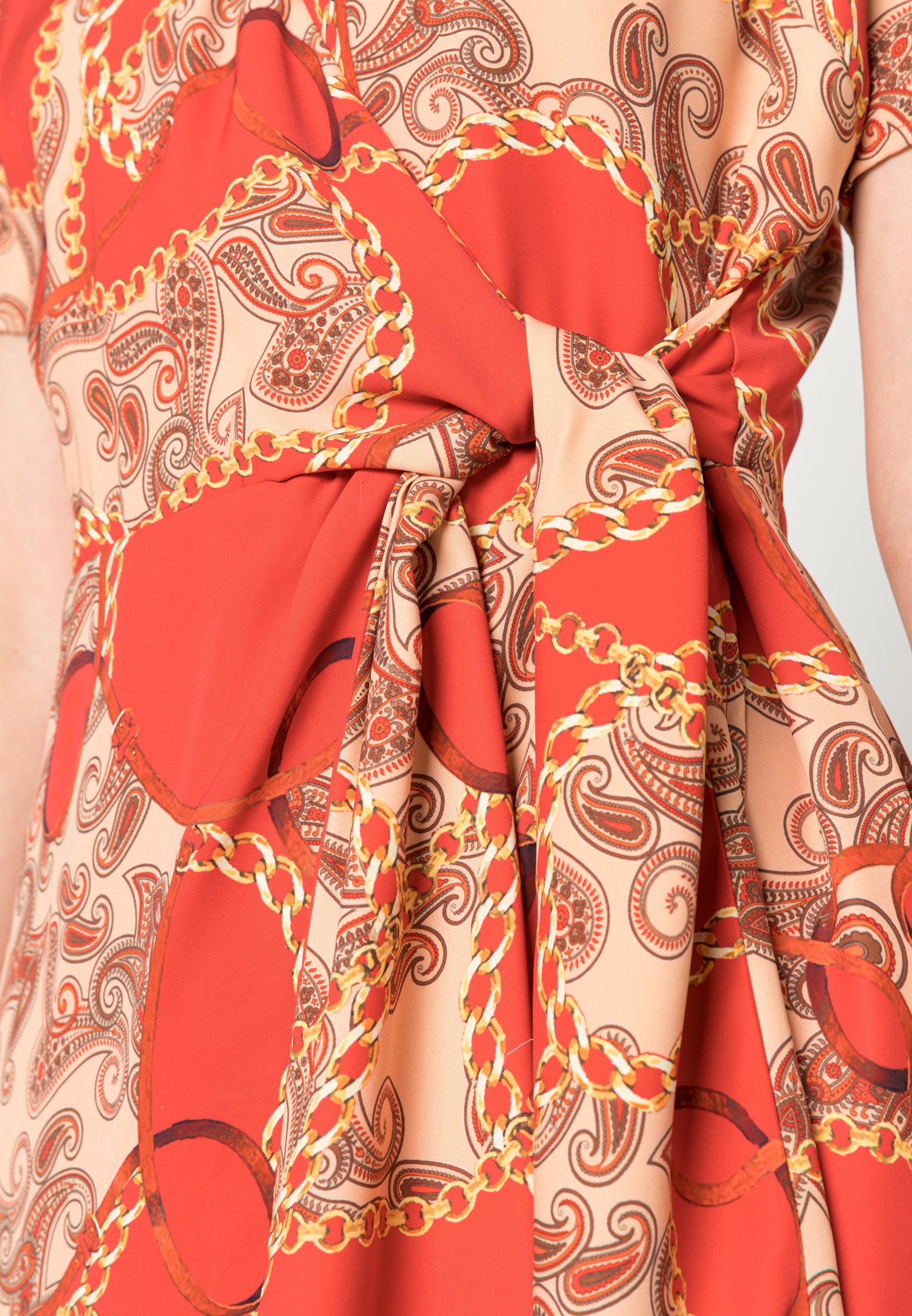 guess marciano red dress