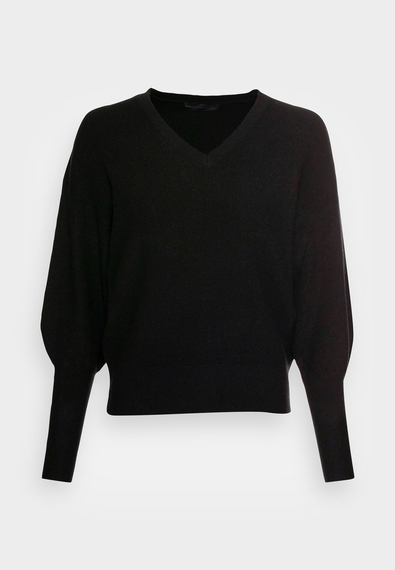 Damen Strickjacken | Marks & Spencer CUFF VEE Strickpullover black/schwarz - YM28300 Damen Strickjacken | Marks & Spencer CUFF VEE Strickpullover black/schwarz - YM28300