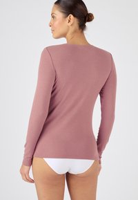 Damart TEE MANCHES LONGUES - Maglietta intima - violet