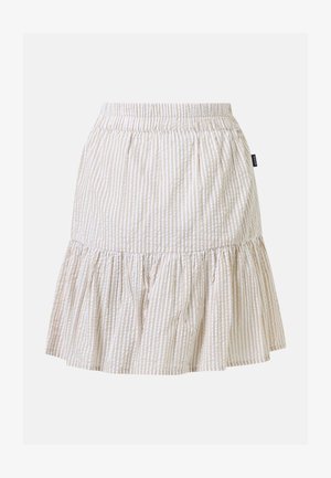 Seaside, MARINA SEERSUCKER SHORT SKIRT W - Jupe trapèze - beige stripe