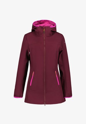 BYRON - Soft shell jacket - burgunder