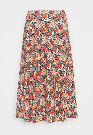 Falda acampanada - multi-coloured