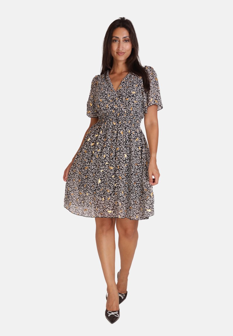 Elara Vestido informal - schwarz