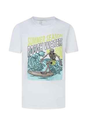 Name it, T-SHIRTS - T-shirt imprimé - blanc