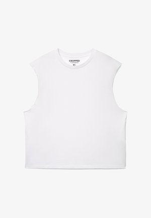 Terranova, CROP SMANICATA - Top - bianco ottico