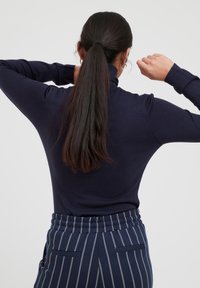 ICHI Strickpullover - dark blue