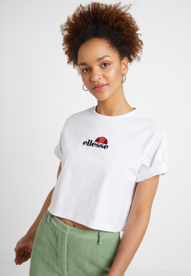FIREBALL - T-shirt con stampa - white