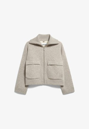 ARMEDANGELS, OVERSIZED - Vest - dark honey melange