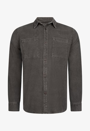INDICODE JEANS THYGE - Button down-skjorte - raven