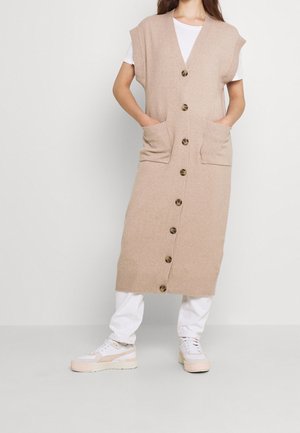 Strikkjoler - mottled beige