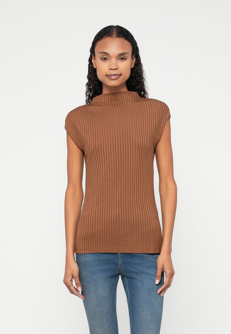 closed T-shirt basic bruin