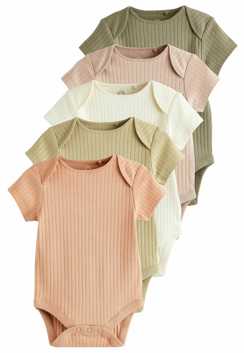 Next SHORT SLEEVE 5 PACK REGULAR FIT - Body - green