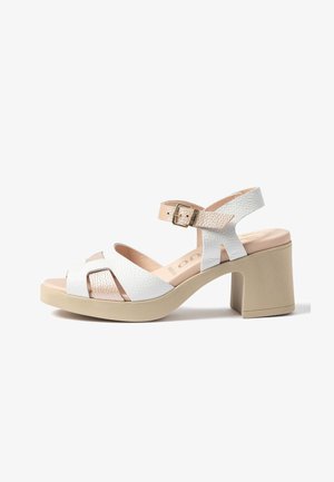 Yokono, SANDALIA DE TACÓN BLAY-262 MULTICOLOR - Sandales à plateforme - multicolor